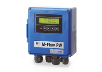 fixed ultrasonic flowmeter m flow pw converter flr