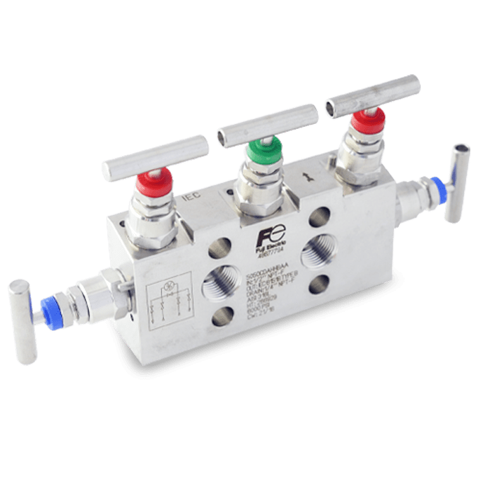 5-Wege-Manifold Header