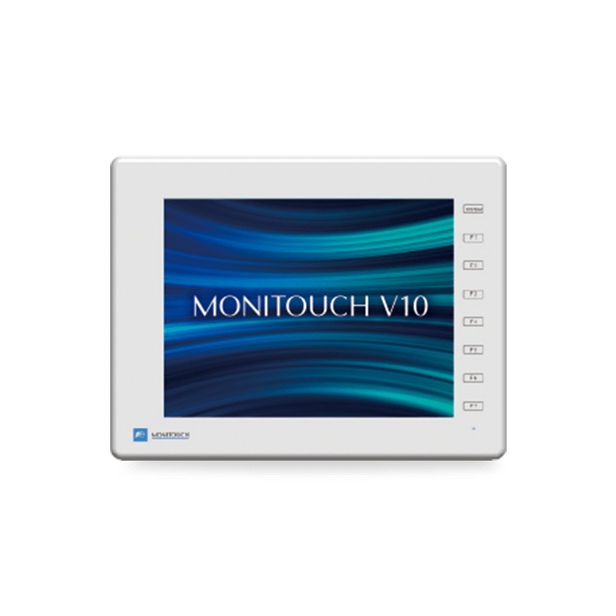 monitouch v1008 product general view white face header