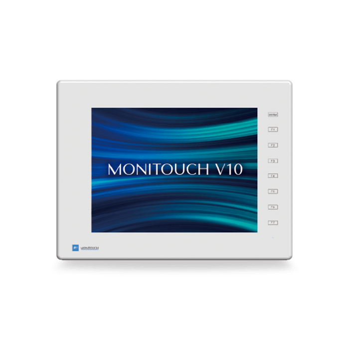 monitouch V1010 general view face white header