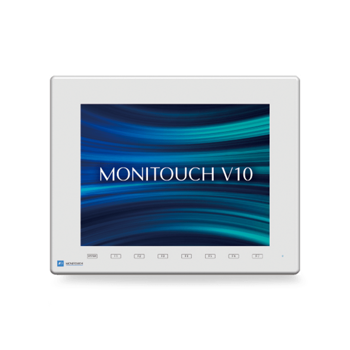 monitouch v1012 product general view white face header