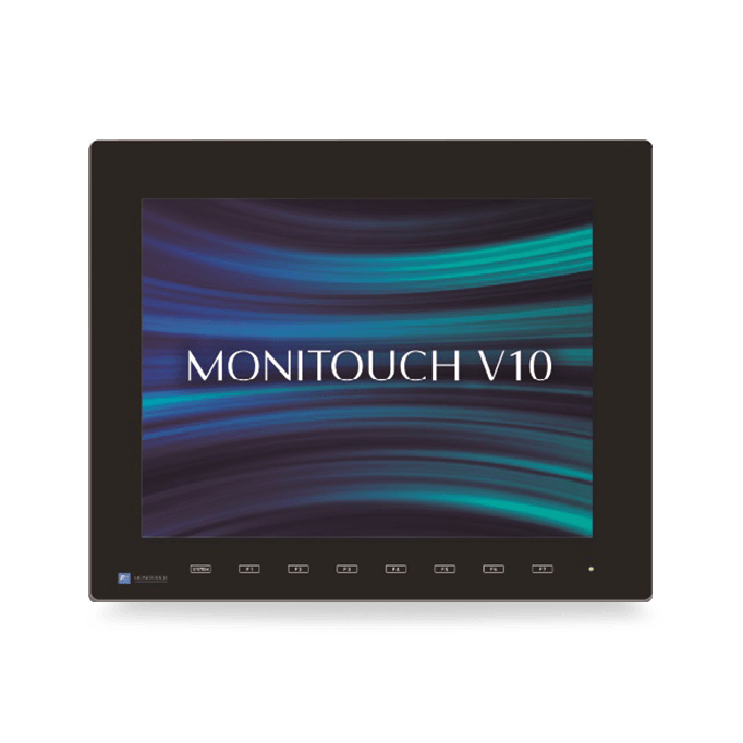 monitouch v1015 product general view black face header